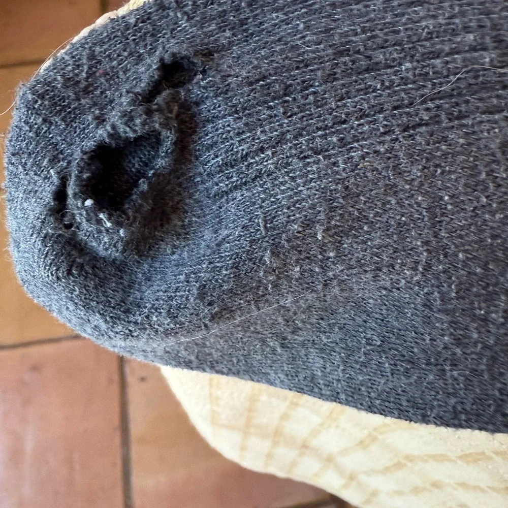 Four pairs of socks